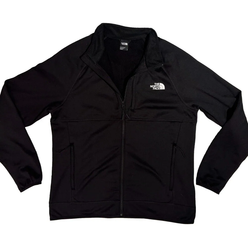 Mens The North Face Canyonland 2 Fleece Blk Sweater Full Zip Jacket NF LG NWOT